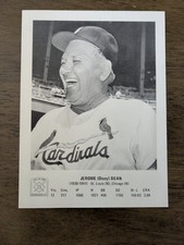 Jerome (Dizzy) Dean, St. Louis Cardinals Vintage Hall of Fame Picture Pack Photo