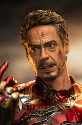Maxnut M-001 Tony Stark Head Sculpt for Hot Toys Iron Man Mark LXXXV Figure