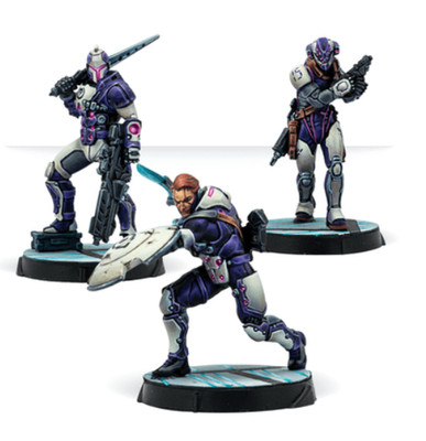 Corvus belli Infinity the game Beyond Operation Blackwind ALEPH models Only