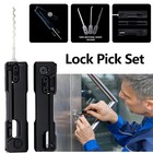 Compact Lock Picking Set Multi-Function Portable Key Replacement Repair Tool
