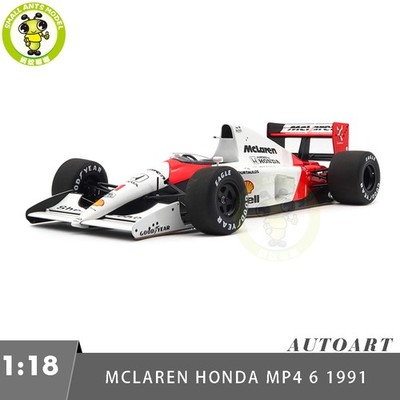 1/18 Mclaren Honda MP4/6 Japanese GP 1991 A.SENNA #1 AUTOart 89140 Model Car
