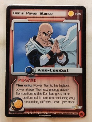 Tien's Power Stance - IR25 Irwin Toy Promo DBZ Dragon Ball Z CCG Limited DBZ