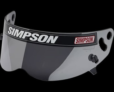 Simpson Racing 1024-17 Helmet Shield Mirrored X Bandit, Diamondback, Skull and