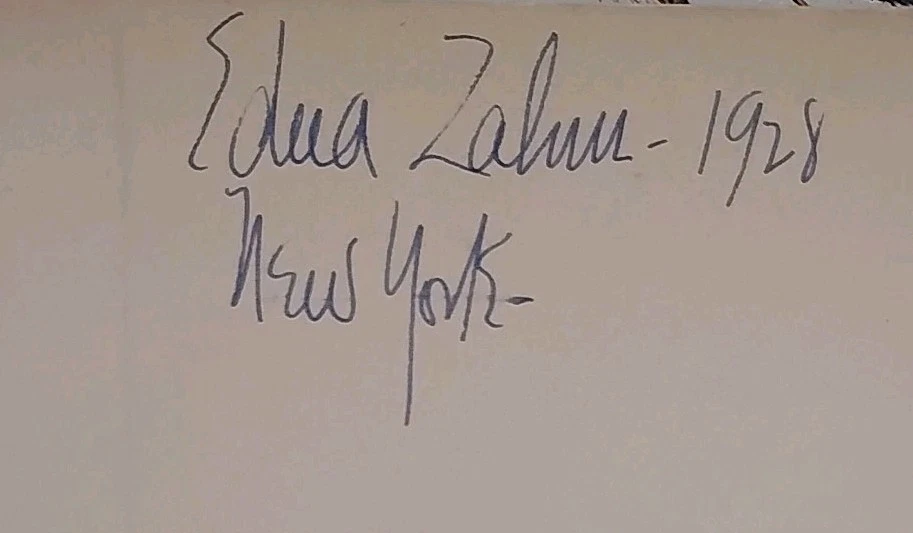 1910 RICHARDSTRAUSS СОРОК ПЕСЕН высокий голос ноты музыки / надпись EDNA ZAHN - Изображение 3 из 4
