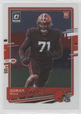 2020 Panini Donruss Optic Rookies Jedrick Wills #119 08rj