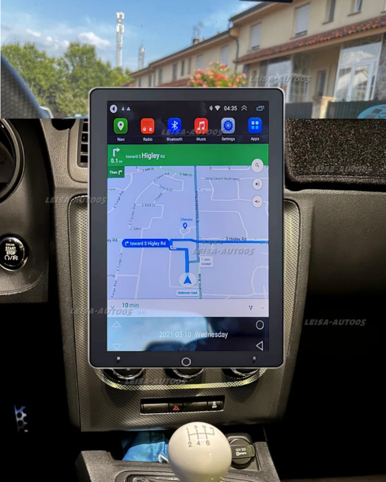 Car Radio For Dodge Challenger 2008-2014 Carplay Android 13 Stereo GPS Foto 3 de 4