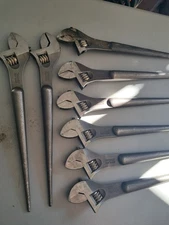 Vintage Proto Click Stop J712SC Adjustable Spud Wrench 1-1/2", USA Made 16" OAL!