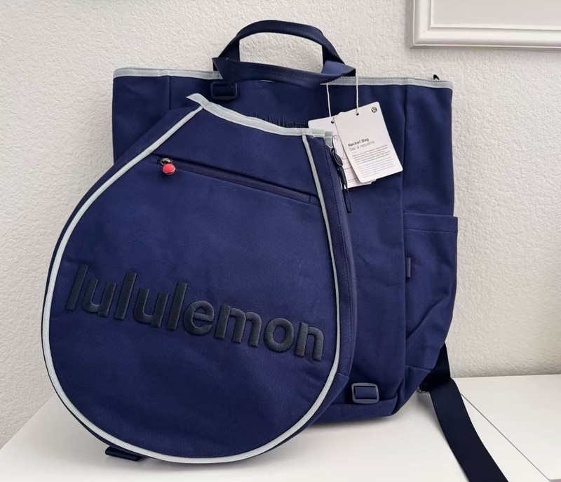 Lululemon Club Blue White Racket Bag 19L