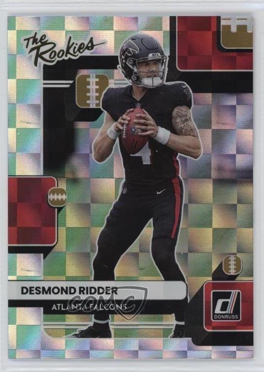 2022 Panini Donruss The Rookies Desmond Ridder #TR-4 RC 0jq7