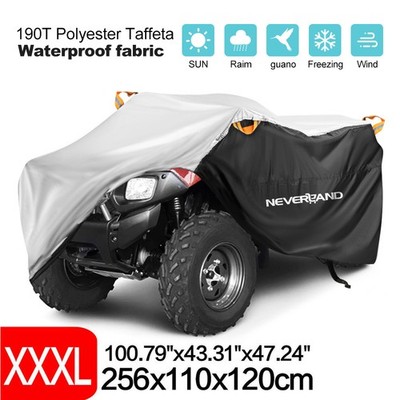 NEVERLAND 3XL Quad ATV Abdeckplane Wasserdichte Plane Abdeckung Winterfest Cover