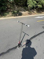 Street Scooter Custom-Built Silver Black