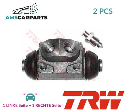 RADBREMSZYLINDER TROMMELBREMSE PAAR HINTEN BWC189 TRW 2PCS P NEU OE QUALITÄT