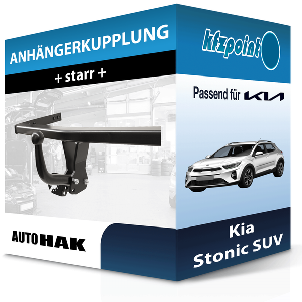 für Kia Stonic SUV 07.2017-12.2025 Auto HAK AnhäNgerkupplung Starr Neu-image