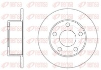 2X Bremsscheibe Remsa 6123.00 FüR Audi VW Skoda Passat 3B6 3B2 245Mm B5 3B3 3B5