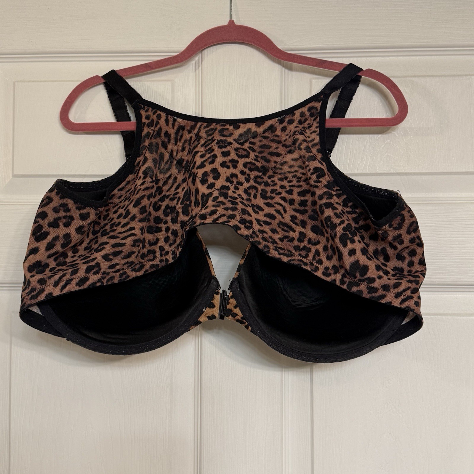 Torrid Leopard Print Front Close Back Smoothing B… - image 5
