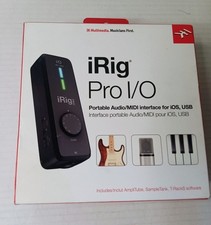 IK Multimedia iRig PRO I / O High-end audio / MIDI interface IP-IRIG-PROIO-AS