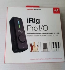 IK Multimedia iRig PRO I / O High-end audio / MIDI interface IP-IRIG-PROIO-AS