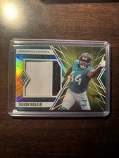 2022 Panini Phoenix - Rookie Memorabilia Travon Walker Yellow Prime /50 (MEM RC)