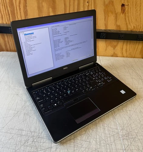 Dell Precision 7520 Core i7-7820H 32GB RAM 1TB & 256GB SSD NVIDIA M2200 No O.S.