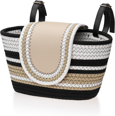 Handmade Bike Basket Front, Woven Bicycle Baskets for Adult Bikes, Rustic Detach