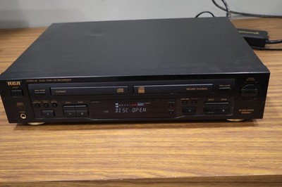 RCA CDRW140 Dual Tray CD Player Recorder - Parts Or Repair Only!-READ-Dut's Deal