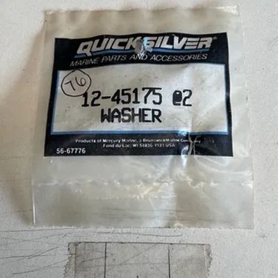 #ad 12 45175 Quicksilver Mercury Washer NOS OEM SKU:M 9 76 $0.99