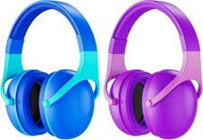 Kids Noise Cancelling Headphones 2 Pack Hearing Protection Earmuffs for Toddler