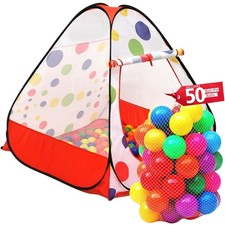 Kids Ball Pit Pop up Play Tent, Playhouse Tent for Boys Girls Babies and Todd...