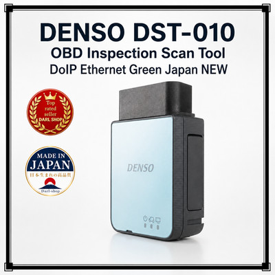 DENSO DST-010 OBD Inspection Scan Tool DoIP Ethernet Green Japan NEW