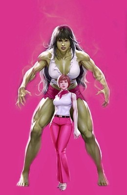 IMMORTAL SHE-HULK #1 INHYUK LEE HOMAGE TRADE EXCLUSIVE VIRGIN 1000 COPIES 2020