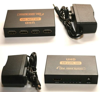 HDMI 1X4 Distribution Amplifier with 3D 4K