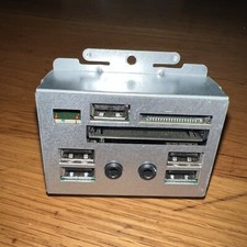 5.25" Bay PC SATA USB Hub Interne Karte Reader Media Dashboard Front Panel