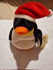 TY Beanie Baby Zero the Penguin - Mint With Tag Protector