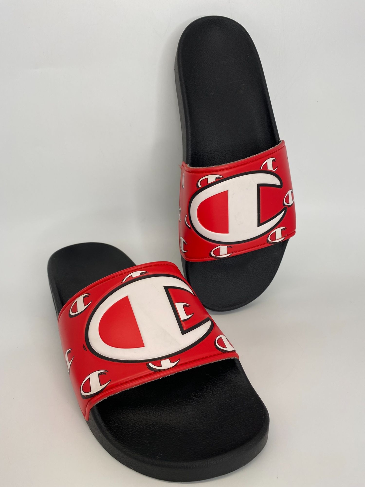 Champion Women's Slides Size 8 Red 