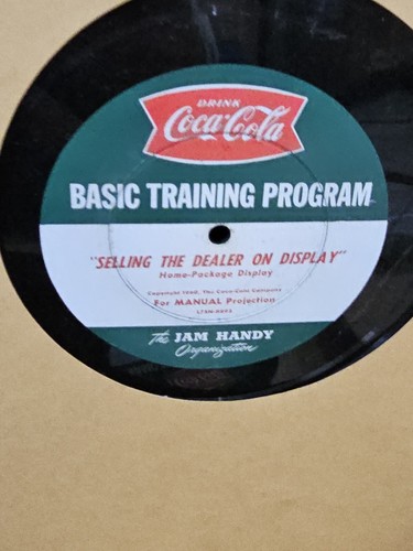 Vintage Coca-Cola Route Salesman Training Program Kit Record Film Case Coke Sign - Picture 14 of 16