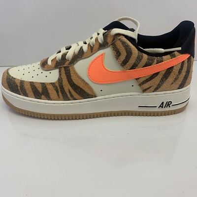 NIKE / FORCE 1 07 PRM_エア フォース 1 07 PRM/27cm/BRD// Nike Air Force 1 07 PRM AF1 Daktari Stripes Khaki Orange Men's