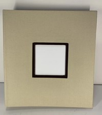 Pioneer Fabric Frame Cover Photo Album 200 4x6" Pockets Photos Beige Tan NEW