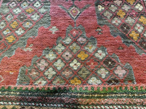 4x5' Antique Russian Kazak Early 1900 12642 - Picture 7 of 9