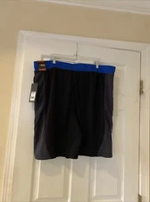 NWT Mens And1 Black  Basketball 10” Inseam Gym Shorts Size 3XL