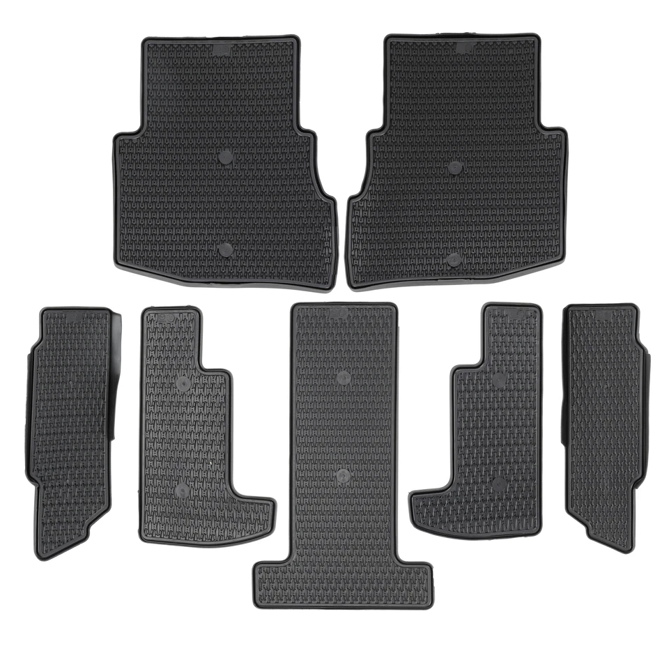 NUEVO OEM Mazda 2022-2023 CX-9 Juego de alfombrillas de goma para todo tipo de clima TA0C-V0-350 Foto 2 de 4