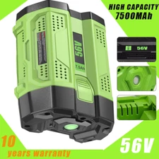 For EGO  56V 7.5Ah  Lithium-Ion BA4200 BA2800T Battery 56V BA5600T Power+tools