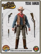 Dime Novel Legends 1:18 scale (4") old west action figure Texas Ranger