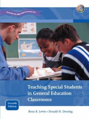 Teaching Special Students In General Education Classrooms