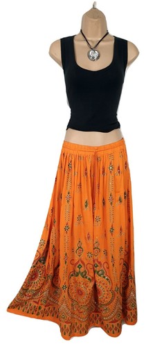 Sequin Party Skirt Summer Bohemian Maxi New Hippie Long 8 10 12 14 16 18 20 22 - Picture 68 of 85