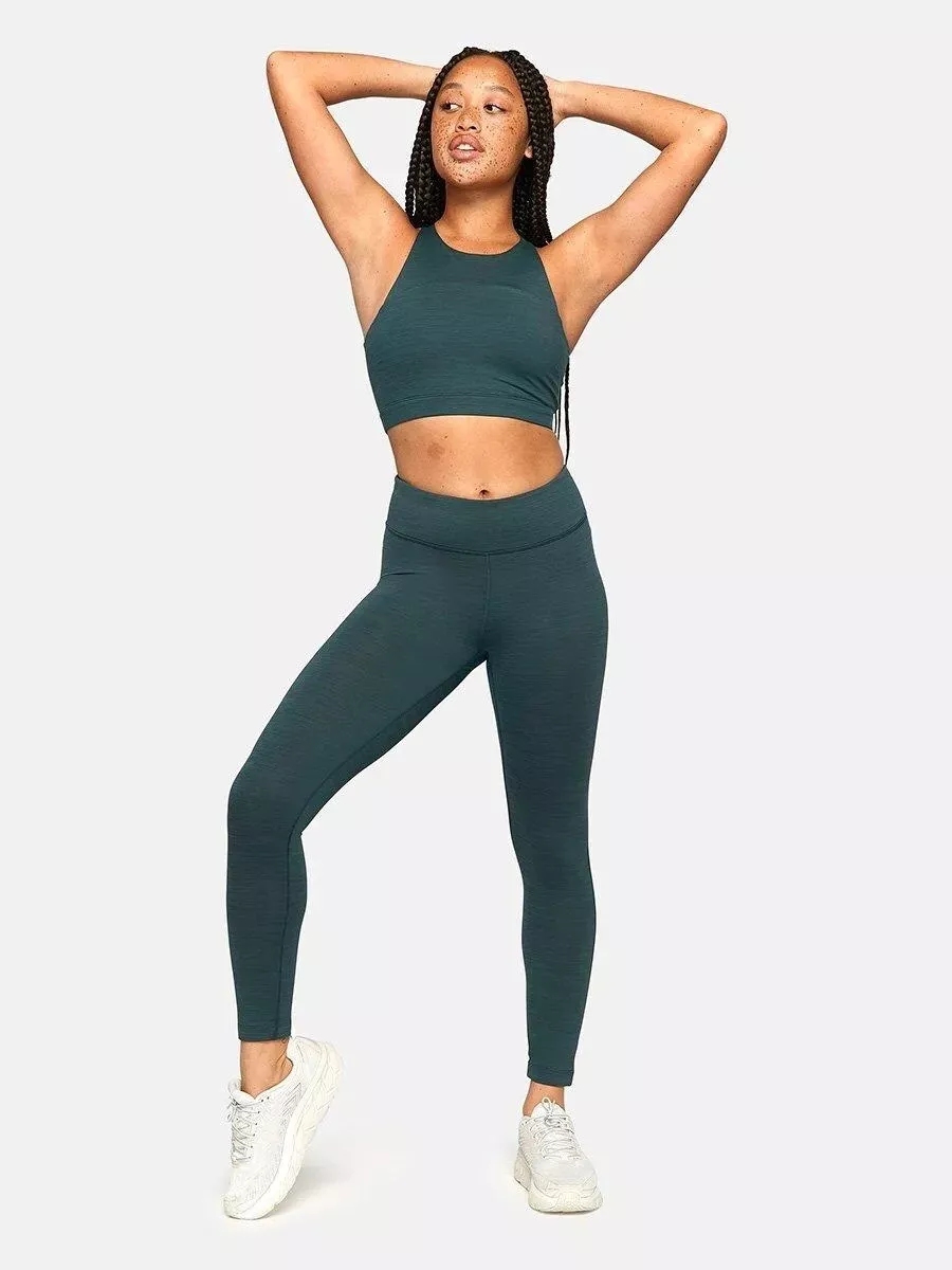 NWOT Outdoor Voices TechSweat 7/8 Flex Leggings - Evergreen - M