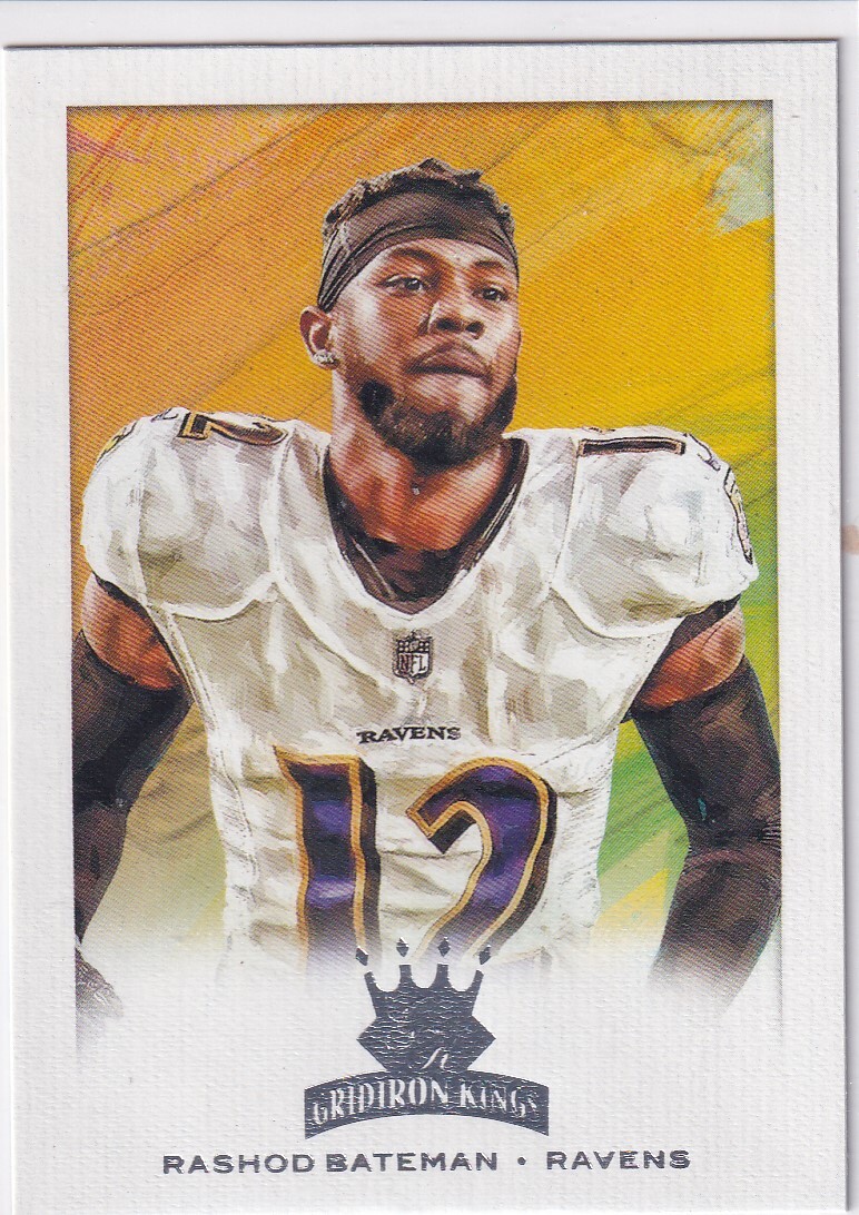 2021 Panini Chronicles #GK-28 Rashod Bateman Gridiron Kings NM