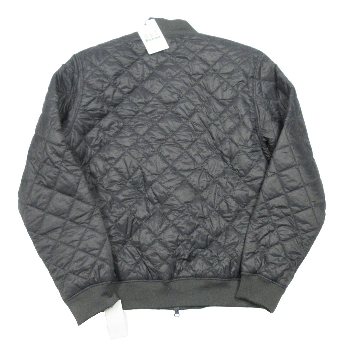 Barbour Men's Charcoal Gray Gabble Quilted Full Zip Jacket $250 | eBay