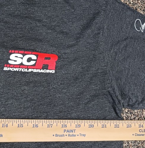 Joe Gibbs Racing Large Team Issued Sport Clips #11 Denny Hamlin Shirt NASCAR - Picture 7 of 10
