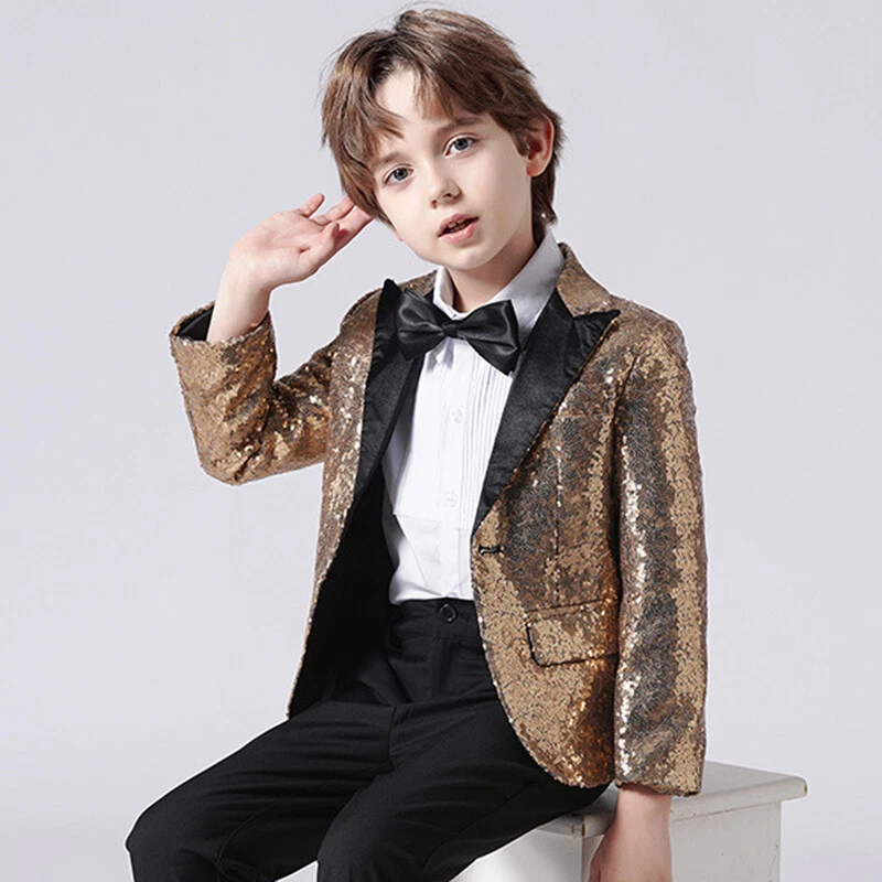 Boys sequin blazer sale