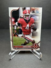 2021 Bowman University James Cook 1st Bowman Rookie RC #19 Buffalo Bills